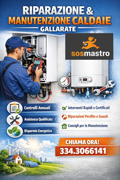 Assistenza caldaia Gallarate